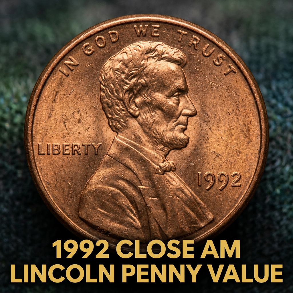 1992 Close AM Lincoln Penny Value Guide What It's Really Worth Today