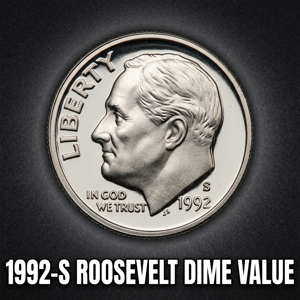 1992-S Roosevelt Dime Value What It's Really Worth and Why Collectors Care