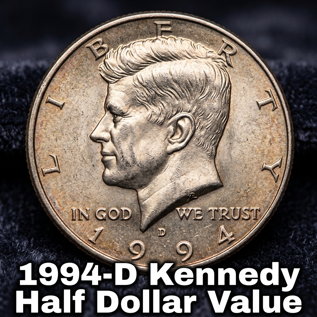 1994-D Kennedy Half Dollar Value and What It Could Be Worth Today