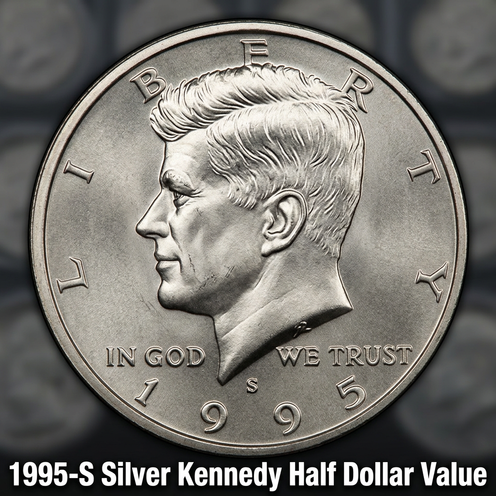 1995-S Silver Kennedy Half Dollar Value and What It Could Be Worth Today