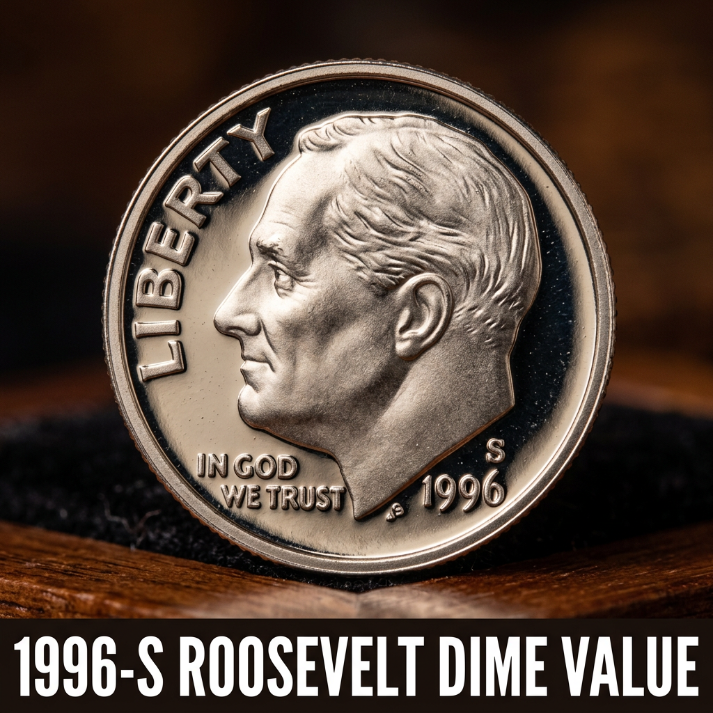 1996-S Roosevelt Dime Value What It's Worth and Why Collectors Care
