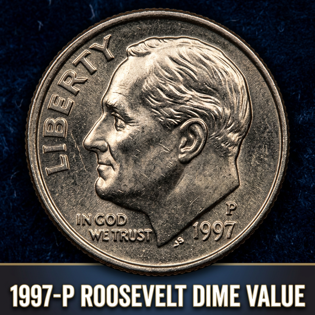 1997-P Roosevelt Dime Value What It's Worth and Why It Matters