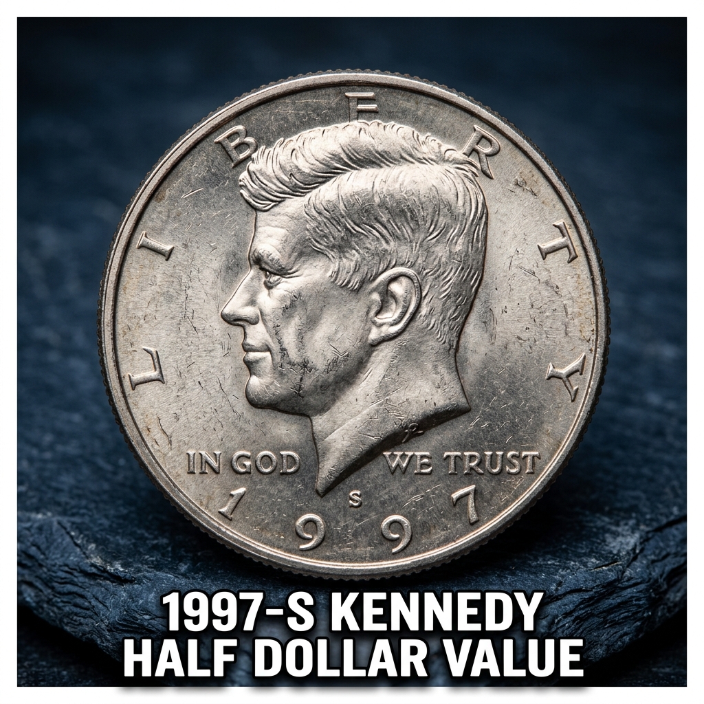1997-S Kennedy Half Dollar Value What Collectors Are Actually Paying