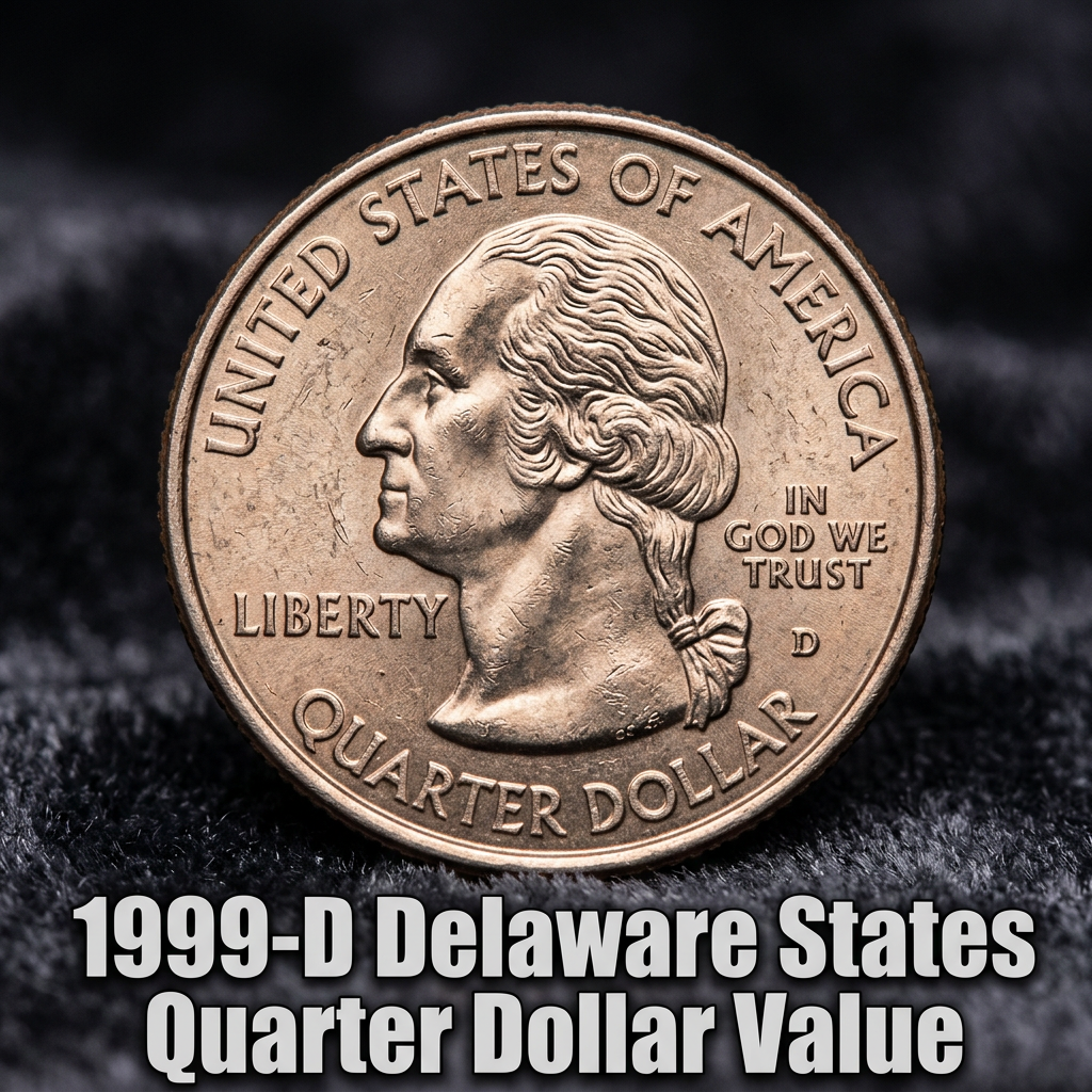 1999-D Delaware State Quarter Value Guide What This Coin Is Really Worth