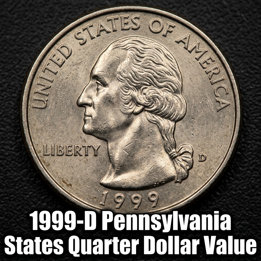 1999-D Pennsylvania State Quarter Value Guide What This Coin Is Really Worth