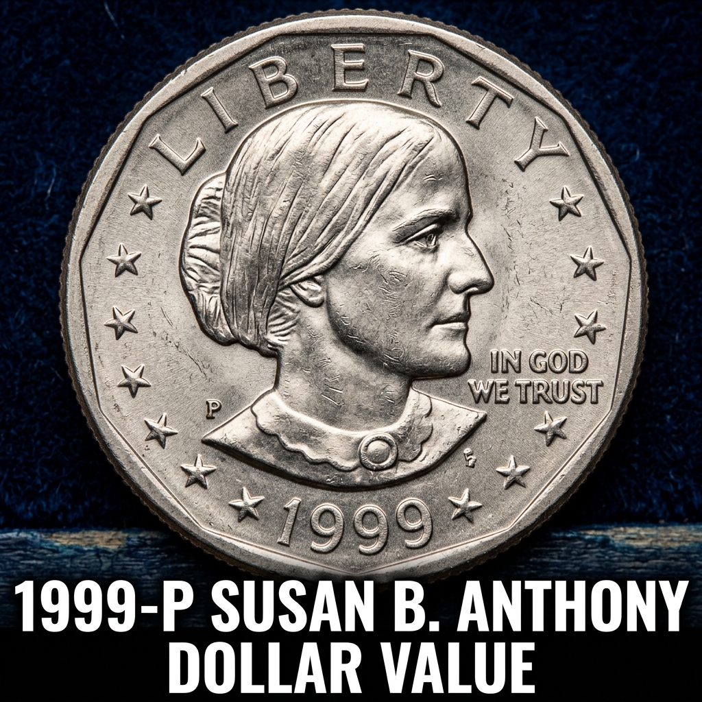 1999-P Susan B. Anthony Dollar Value What It's Worth and Why Collectors Care