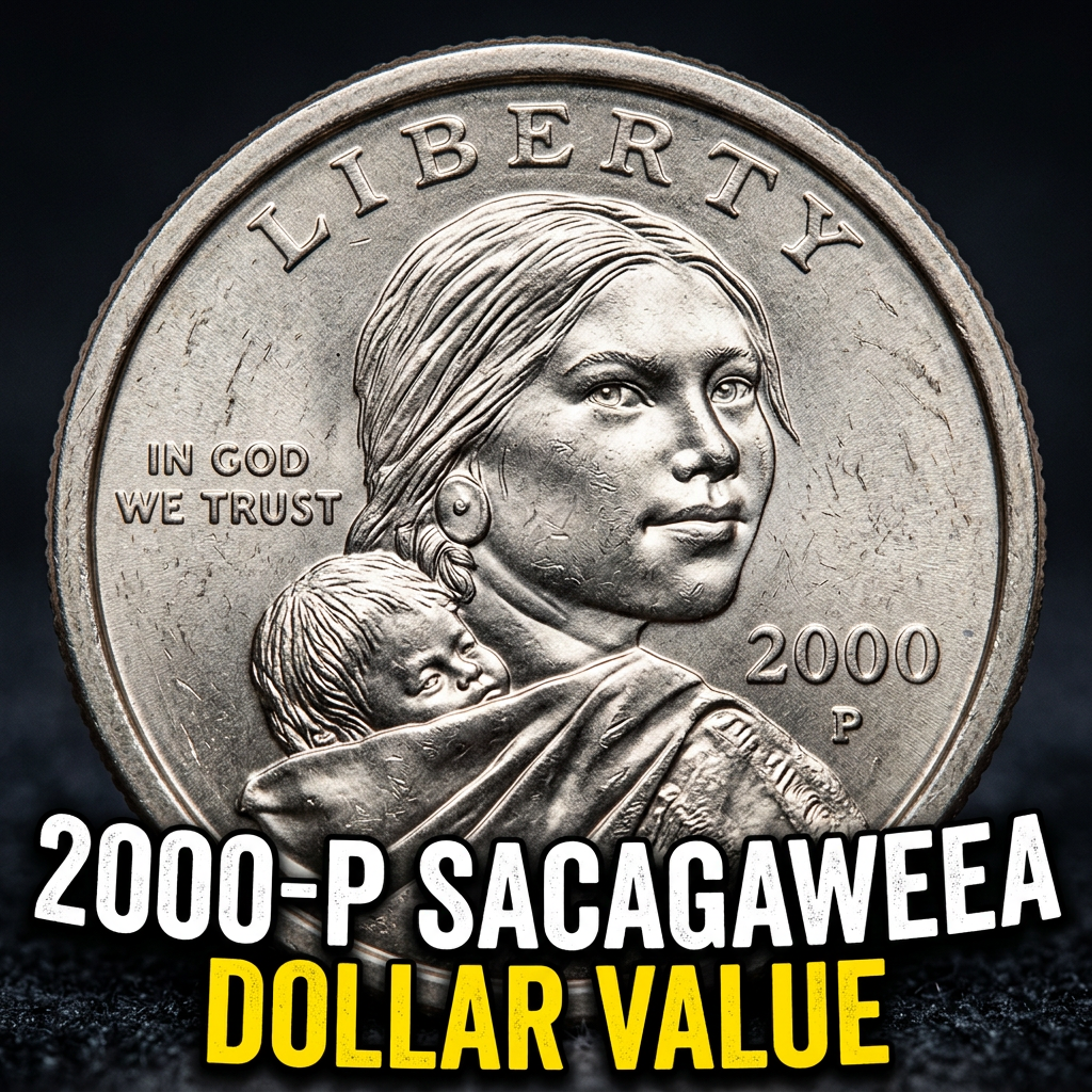 2000-P Sacagawea Dollar Value: What This Golden Coin Is Actually Worth