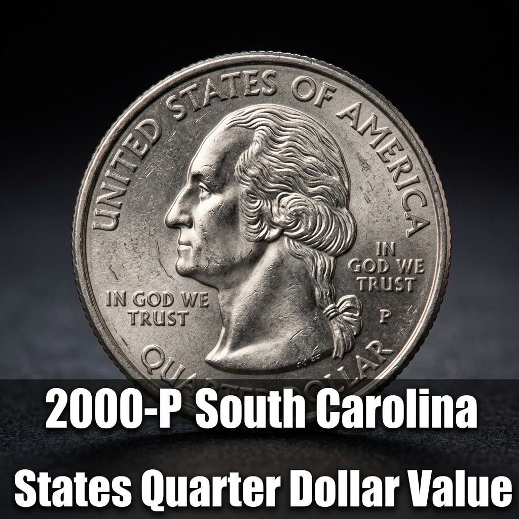 2000-P South Carolina State Quarter Value and What It's Worth Today