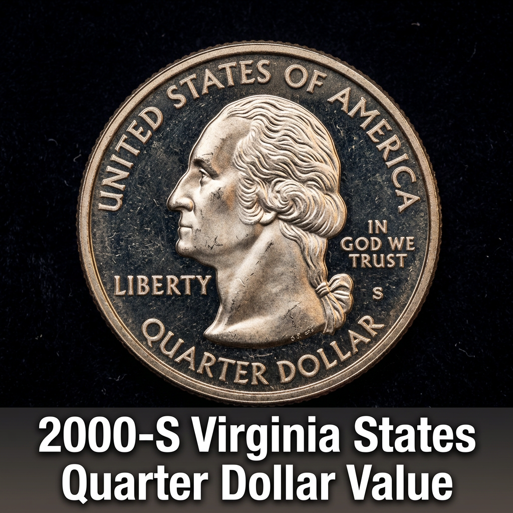 2000-S Virginia Statehood Quarter Value and What Collectors Are Paying Today