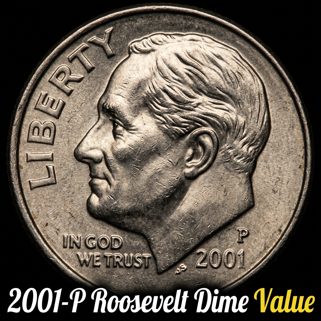 2001-P Roosevelt Dime Value Guide What It's Worth and Why Collectors Care
