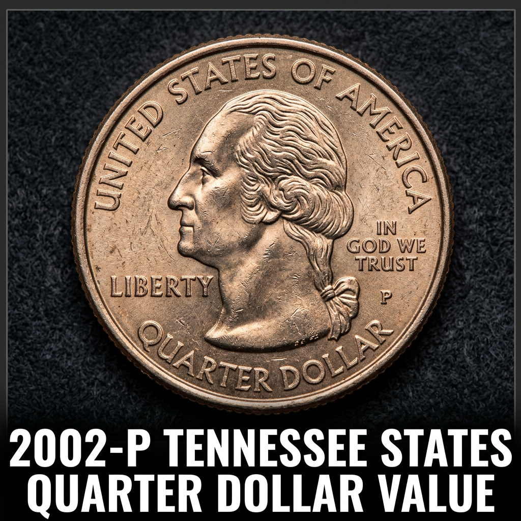 2002-P Tennessee State Quarter Value Guide What Is This Coin Worth and Why