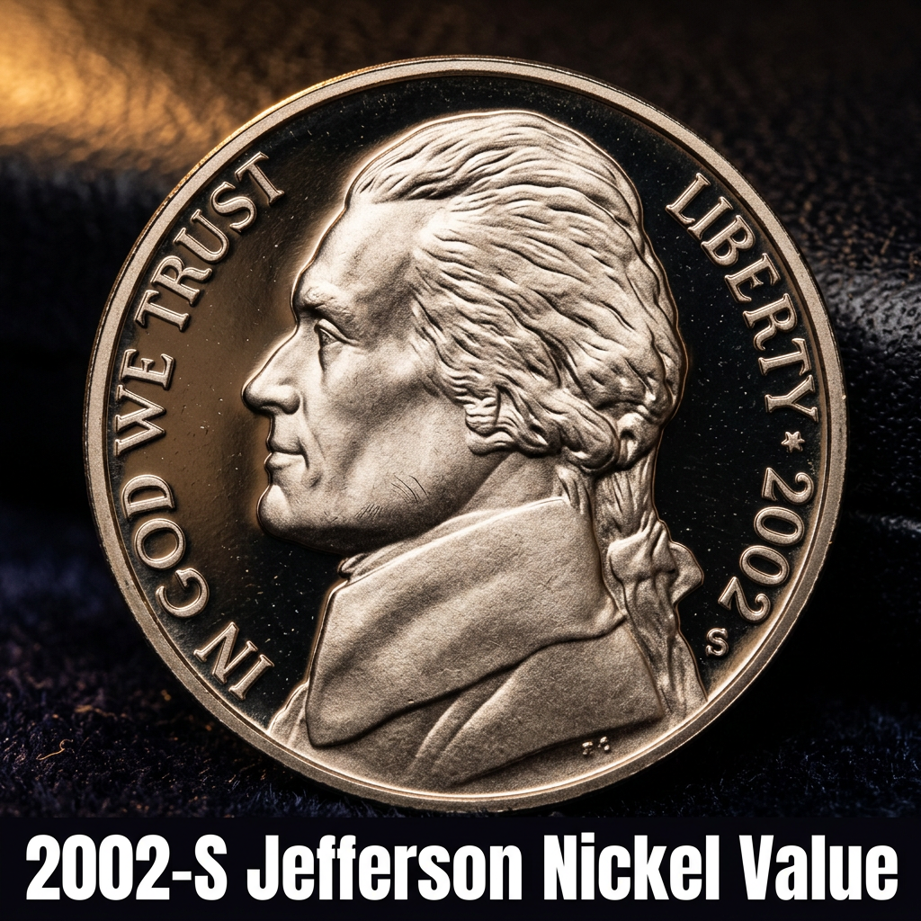 2002-S Jefferson Nickel Value and What It's Really Worth Today