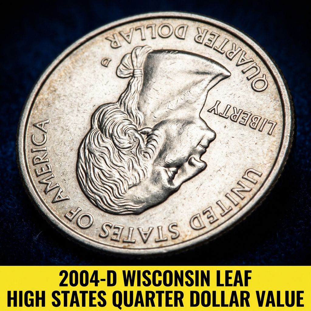 2004-D Wisconsin Extra Leaf High Quarter Value and What Makes It Special