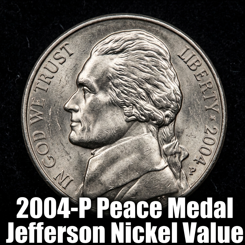 2004-P Peace Medal Jefferson Nickel Value Guide What This Coin Is Really Worth