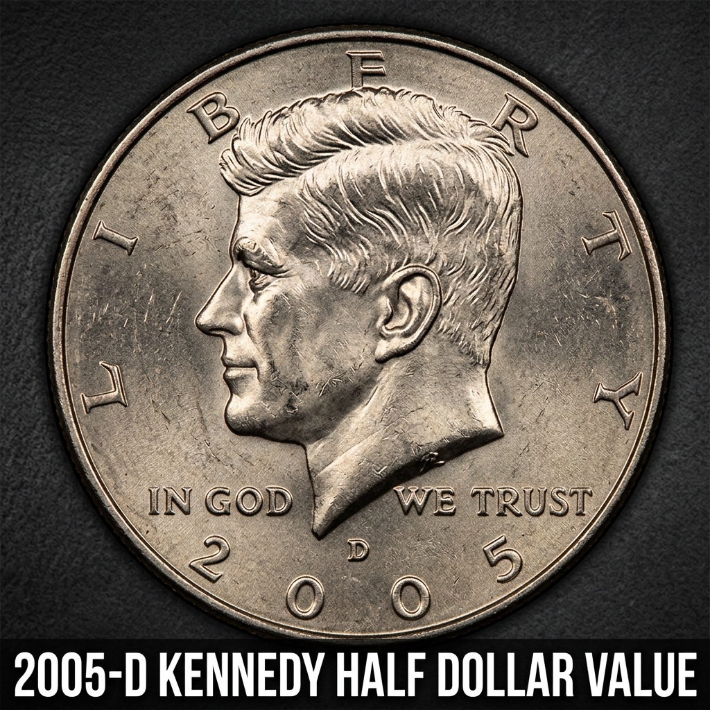2005-D Kennedy Half Dollar Value — What Your Coin Is Actually Worth