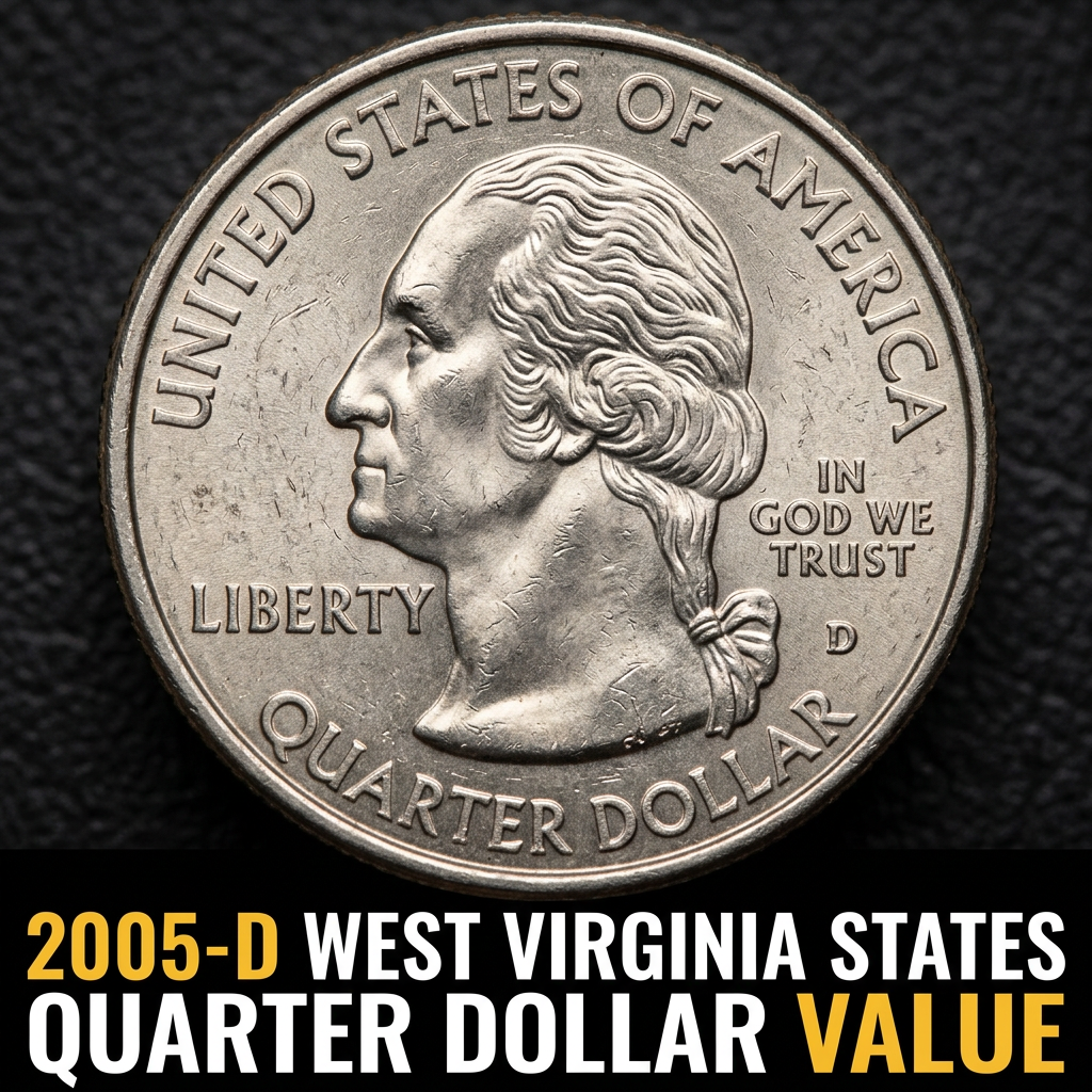2005-D West Virginia State Quarter Value Guide What It's Worth and Why Collectors Care