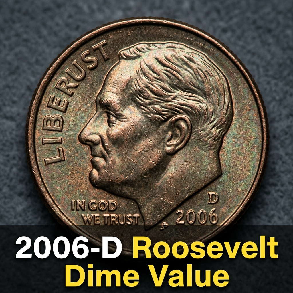 2006-D Roosevelt Dime Value What It's Worth and Why Collectors Care