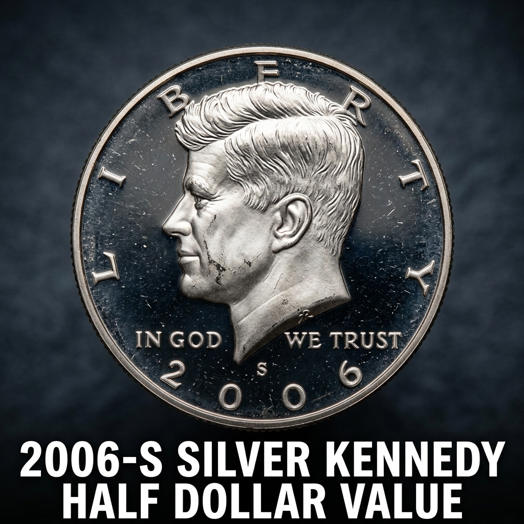 2006-S Silver Kennedy Half Dollar Value What Collectors Are Actually Paying
