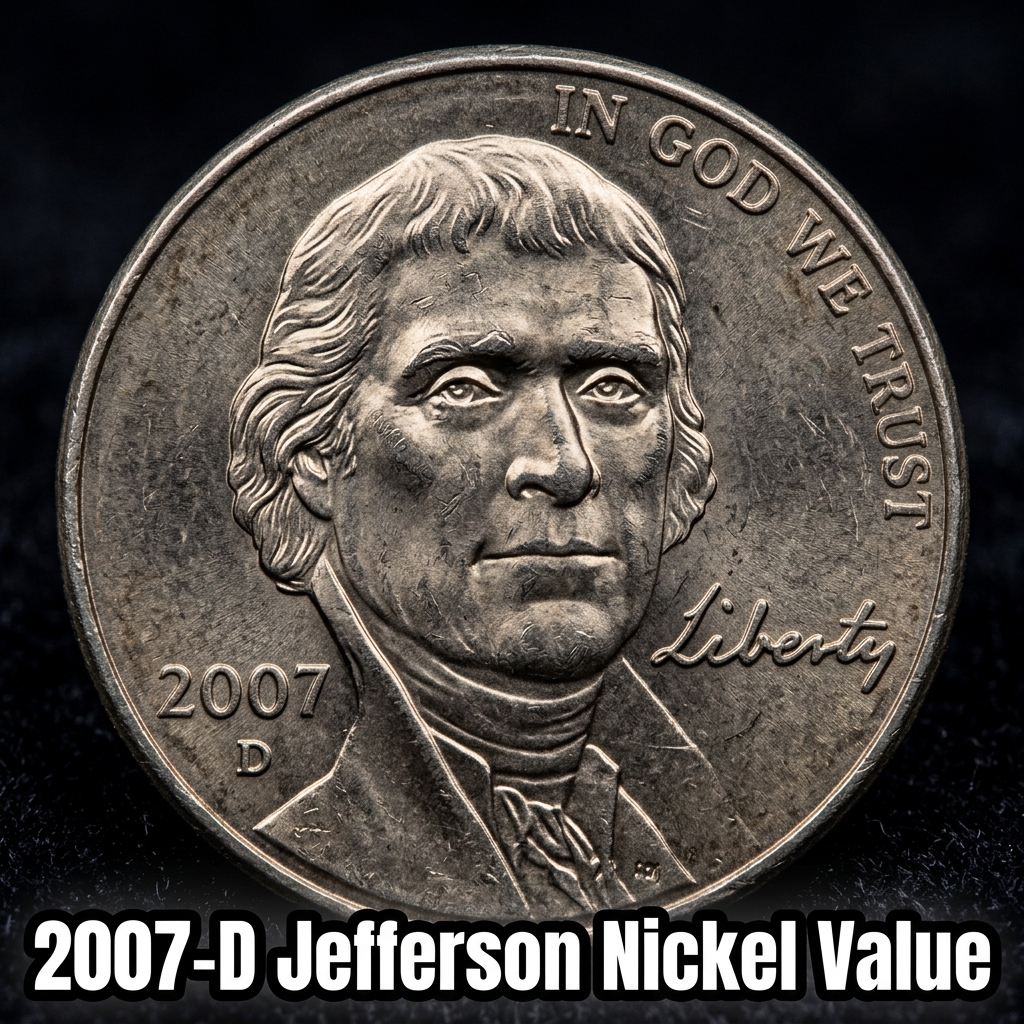 2007-D Jefferson Nickel Value — What It's Worth and Why Most Are Just 5 Cents