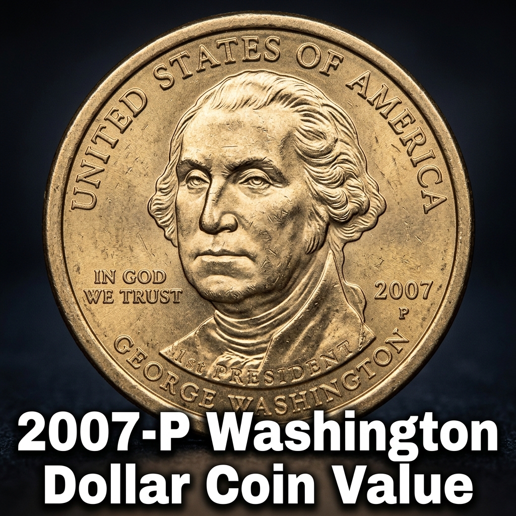 2007-P Washington Dollar Coin Value — What's It Really Worth?
