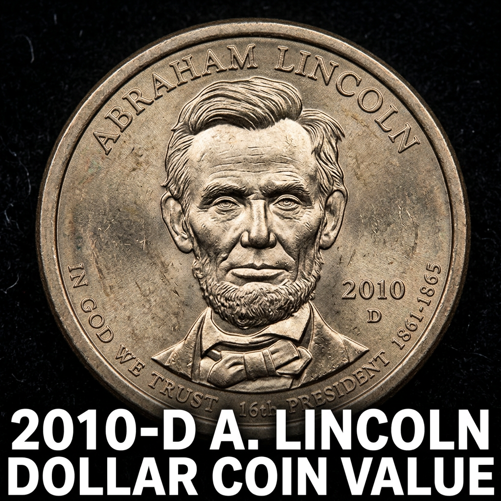 2010-D Abraham Lincoln Dollar Coin Value and What It's Worth Today