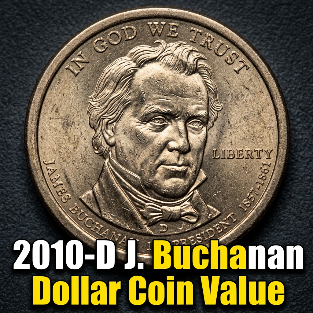 2010-D J. Buchanan Dollar Coin Value — What It's Worth and Why Collectors Care