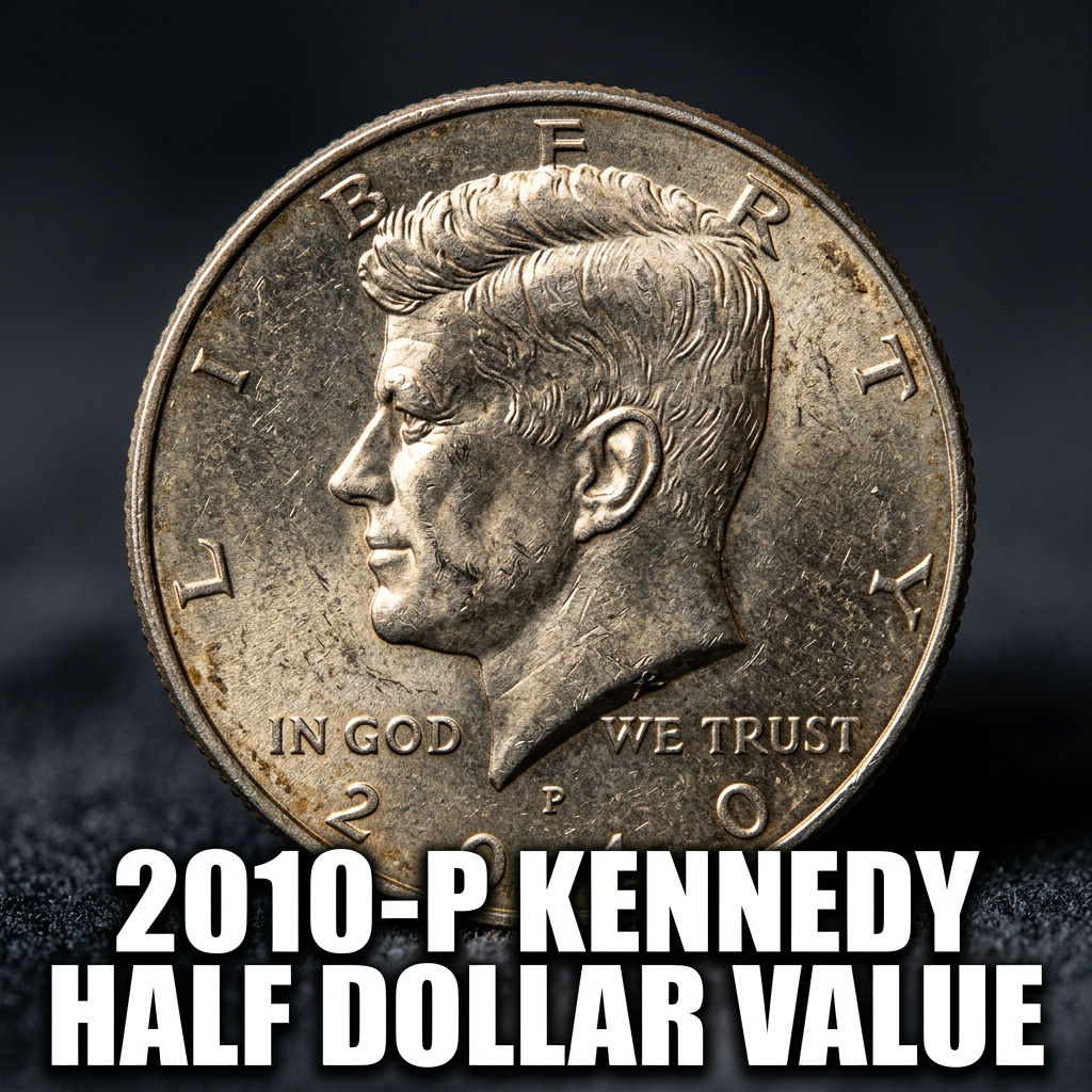 2010-P Kennedy Half Dollar Value Guide What Is It Worth Today