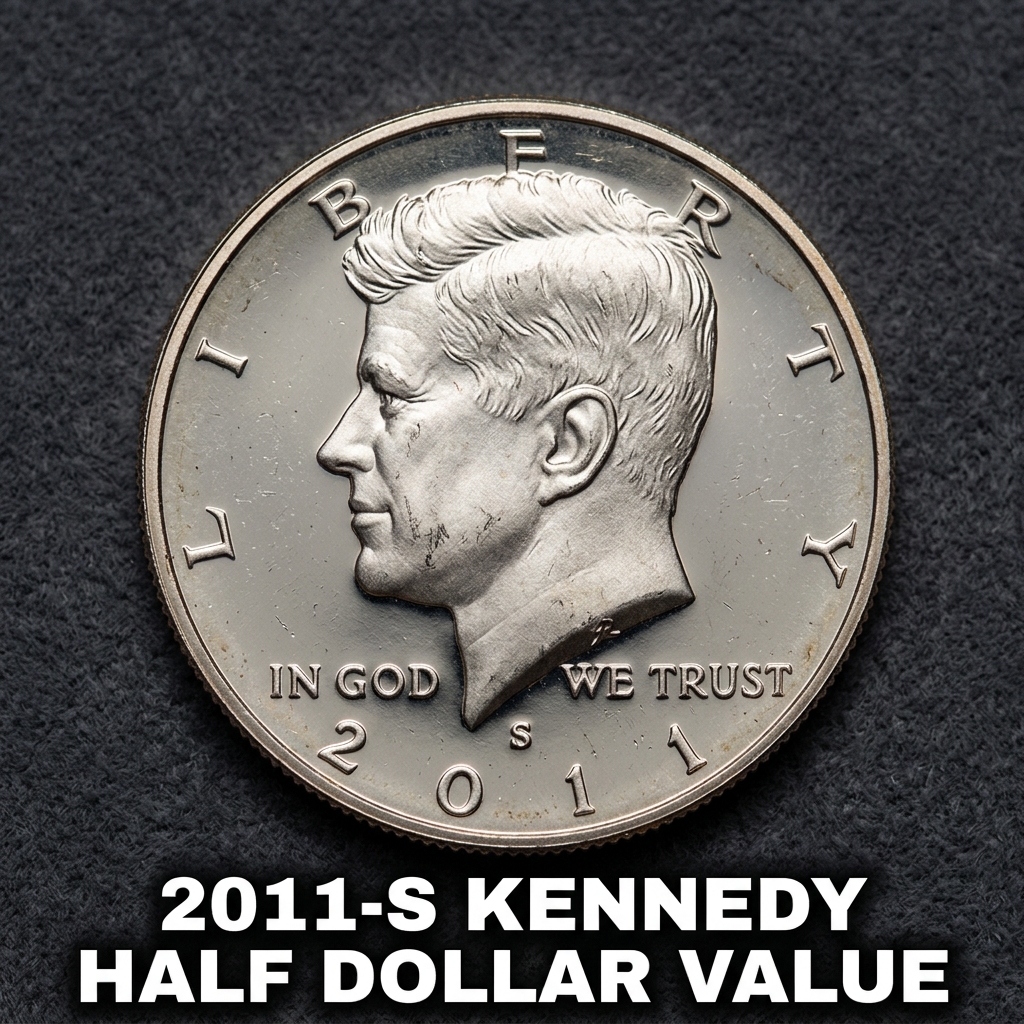 2011-S Kennedy Half Dollar Value — What It's Worth and Why Collectors Care