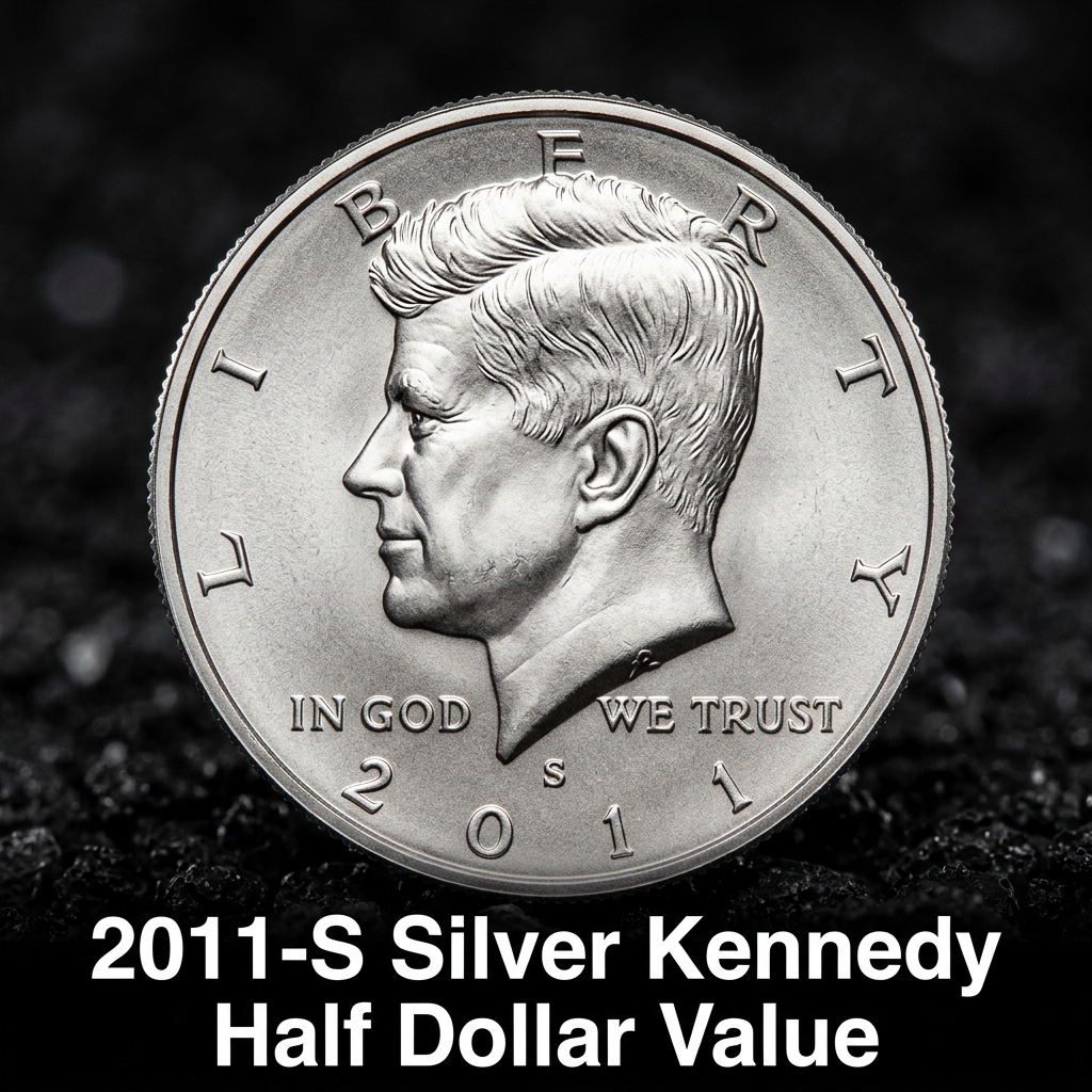 2011-S Silver Kennedy Half Dollar Value Guide What Is It Worth and Should You Keep It
