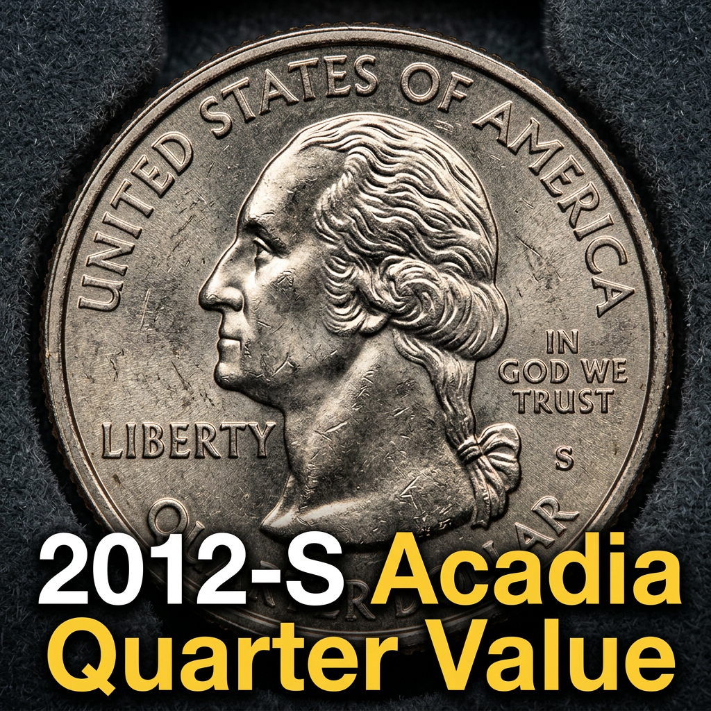 2012-S Acadia Quarter Value What It's Actually Worth and Why Collectors Care