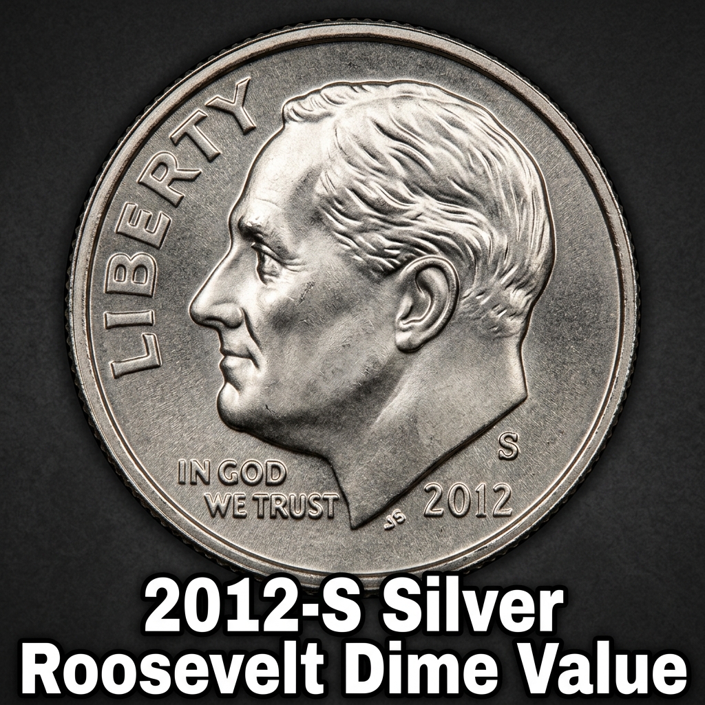 2012-S Silver Roosevelt Dime Value and What It's Actually Worth