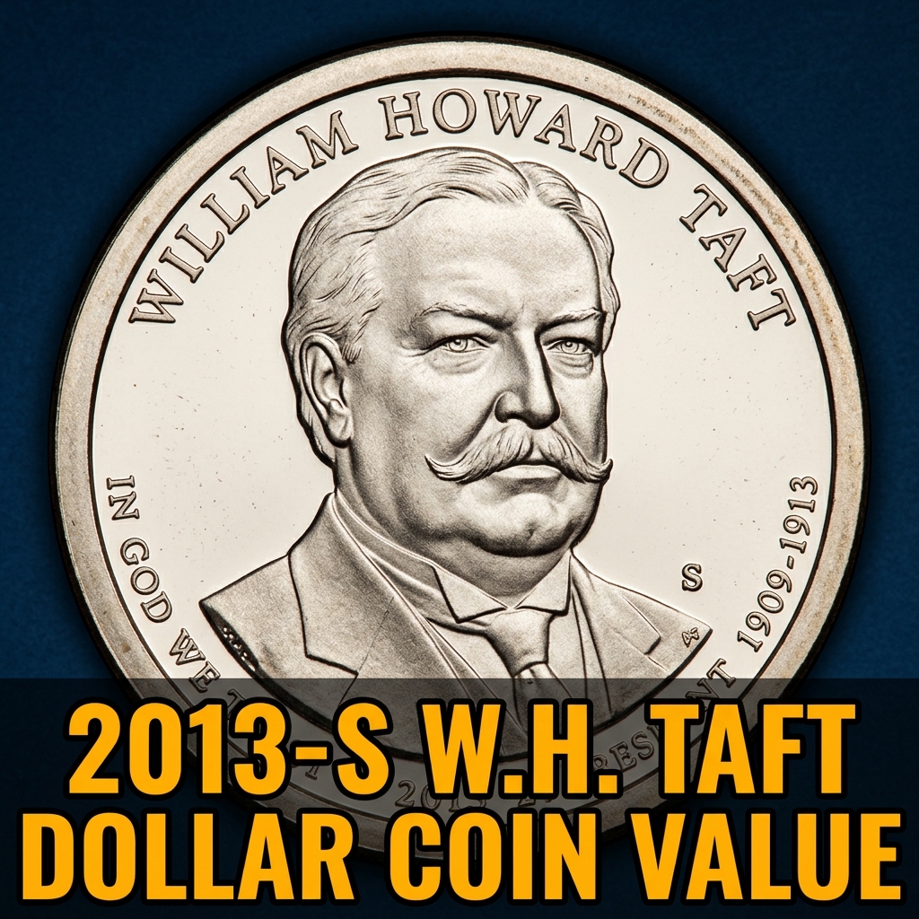 2013-S W.H. Taft Dollar Coin Value Guide What Collectors and Curious Finders Should Know