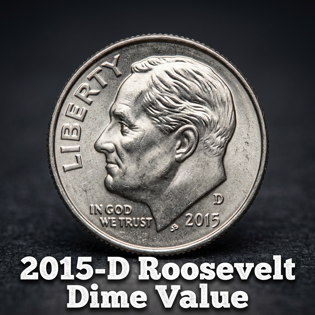 2015-D Roosevelt Dime Value and What It's Really Worth Today