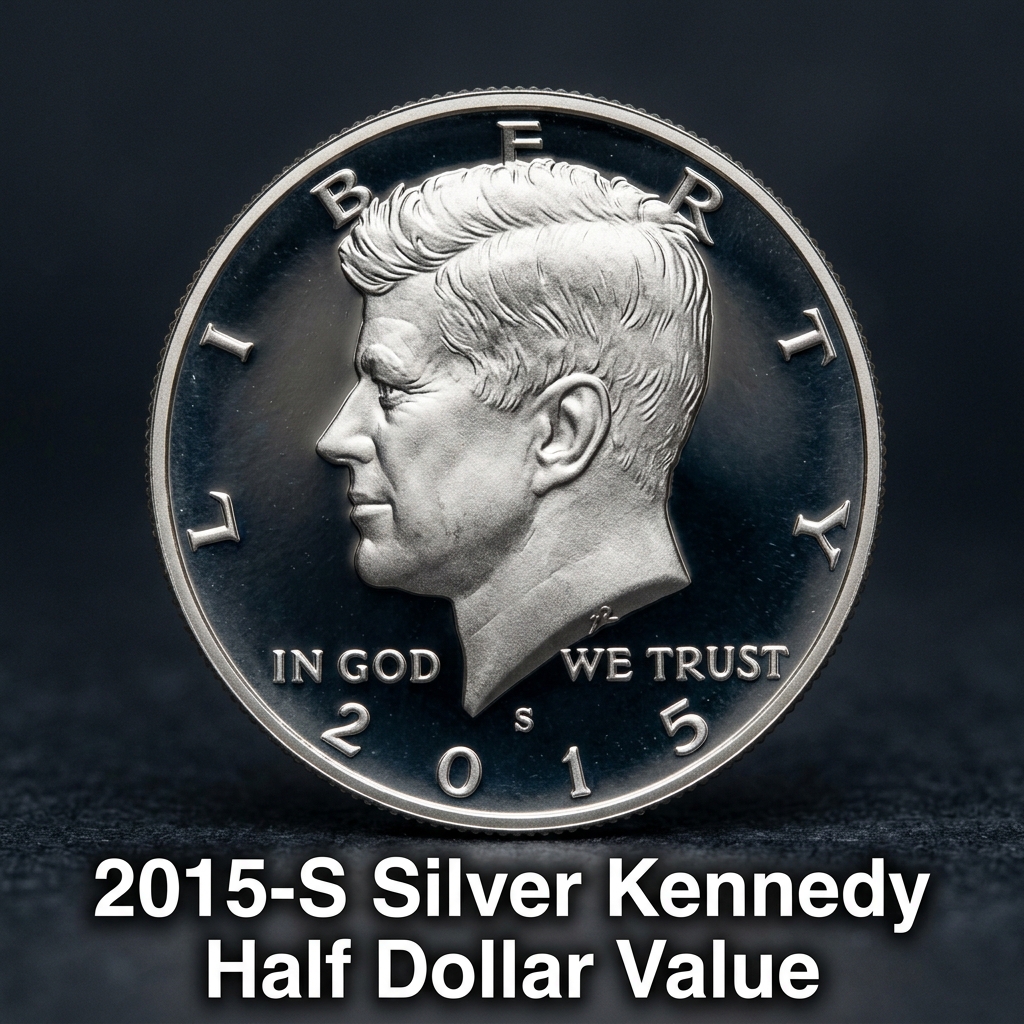 2015-S Silver Kennedy Half Dollar Value Guide What This Proof Coin Is Really Worth