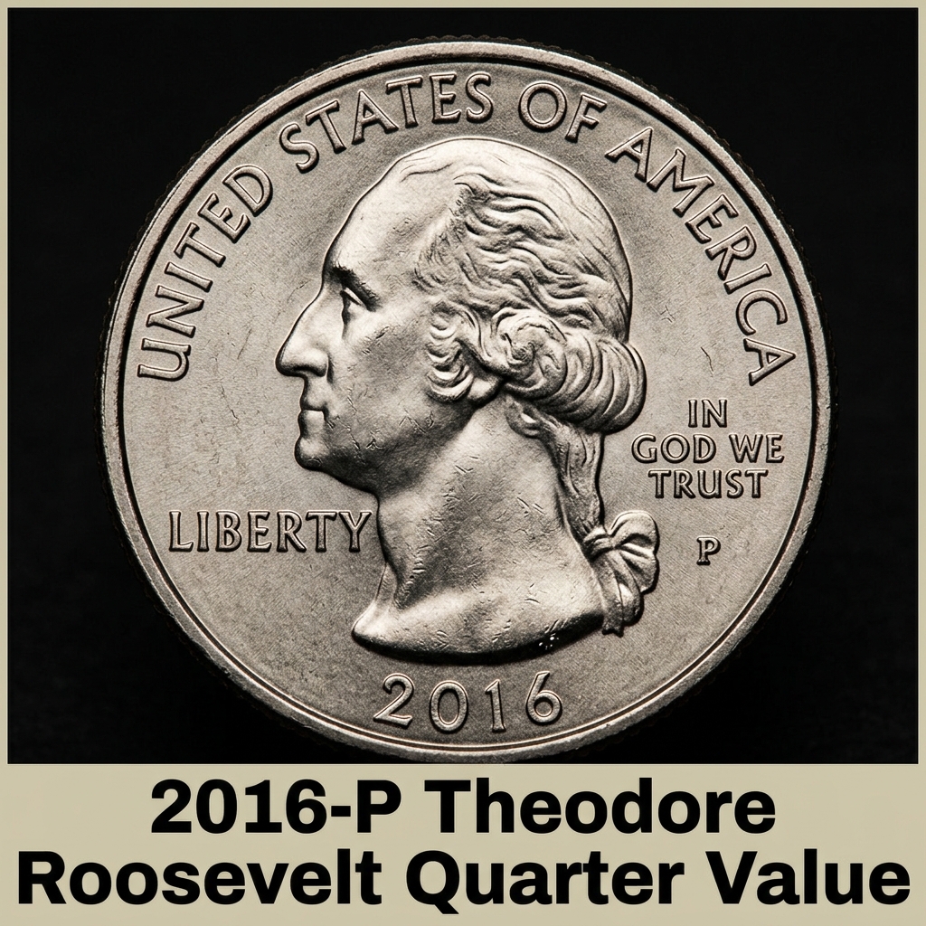 2016-P Theodore Roosevelt Quarter Worth More Than You Think