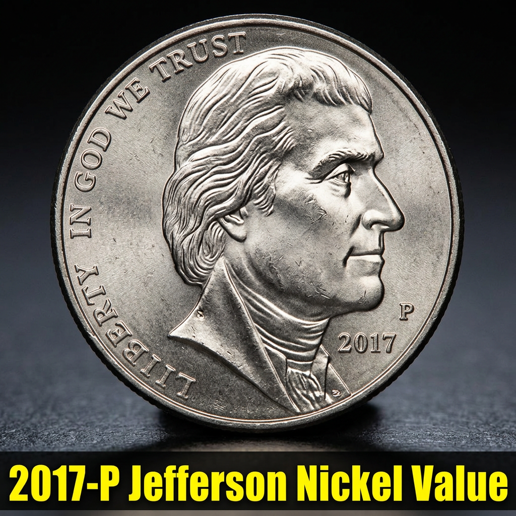 2017-P Jefferson Nickel Value Guide What It's Worth and Why