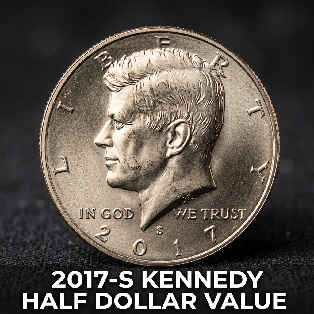 2017-S Kennedy Half Dollar Value and What It's Actually Worth