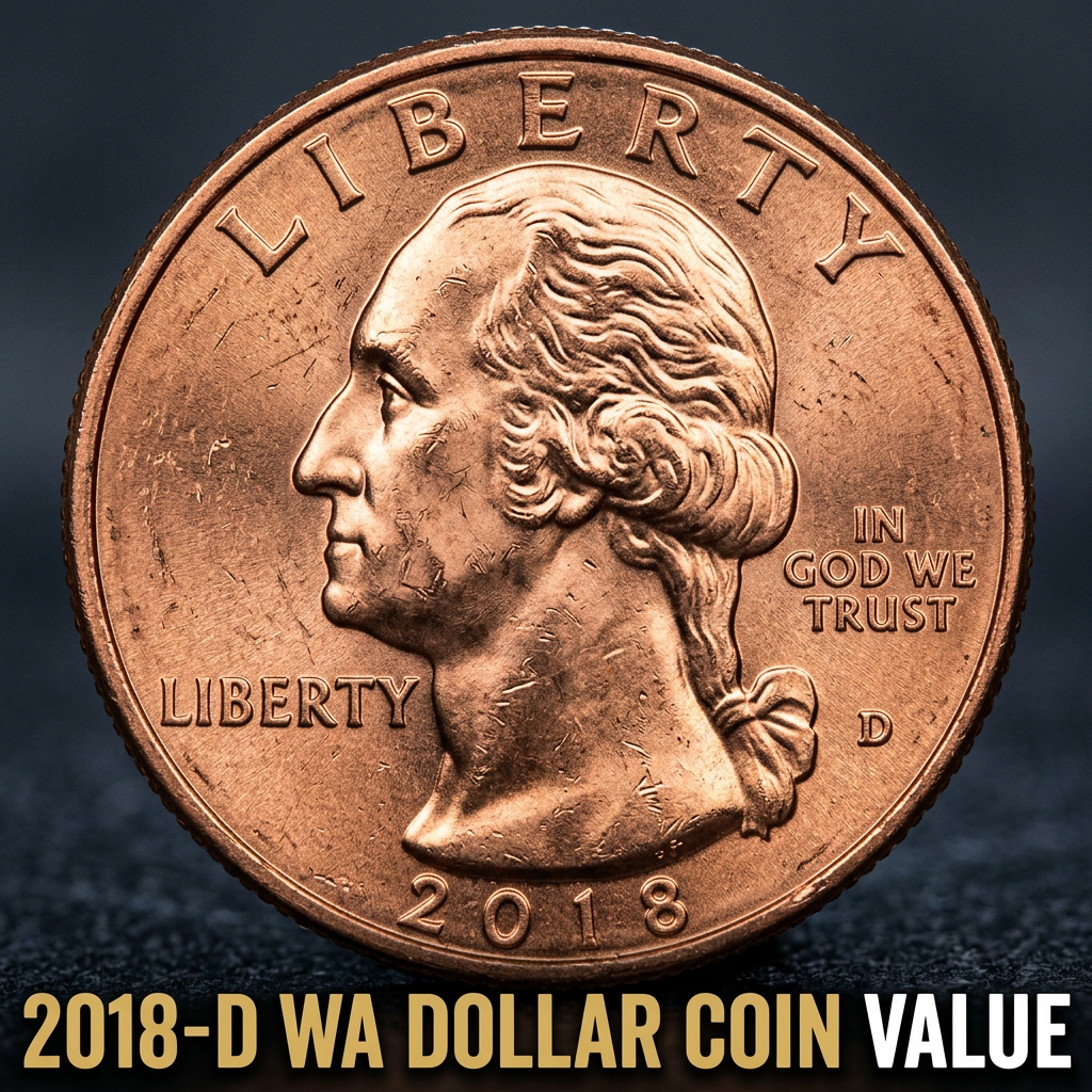 2018-D Washington DC Quarter Dollar Coin Value and What It's Worth Today