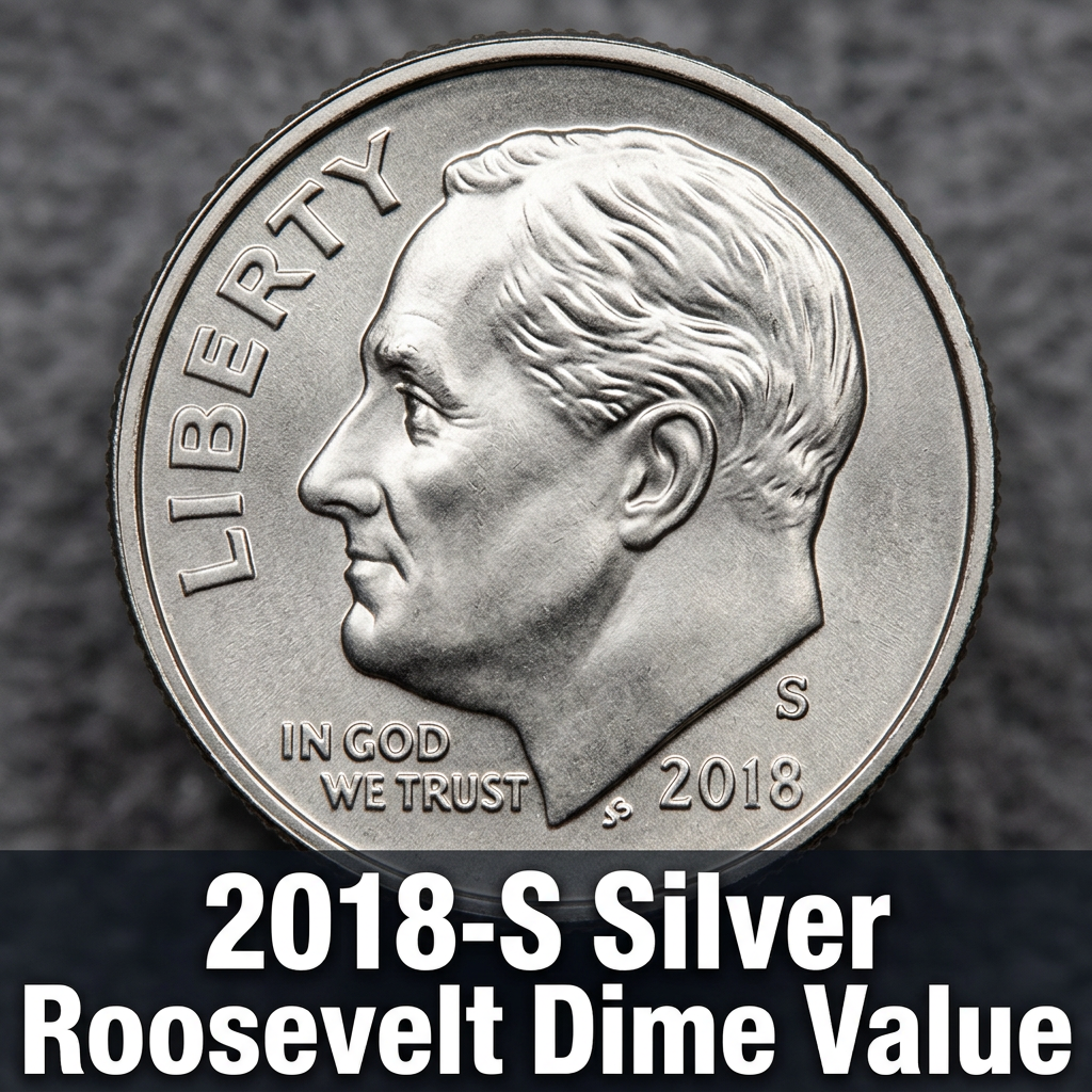 2018-S Silver Roosevelt Dime Value — What This Proof Coin Is Actually Worth