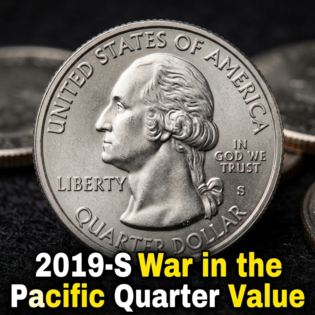 2019-S War in the Pacific Quarter Value and What It's Worth Today