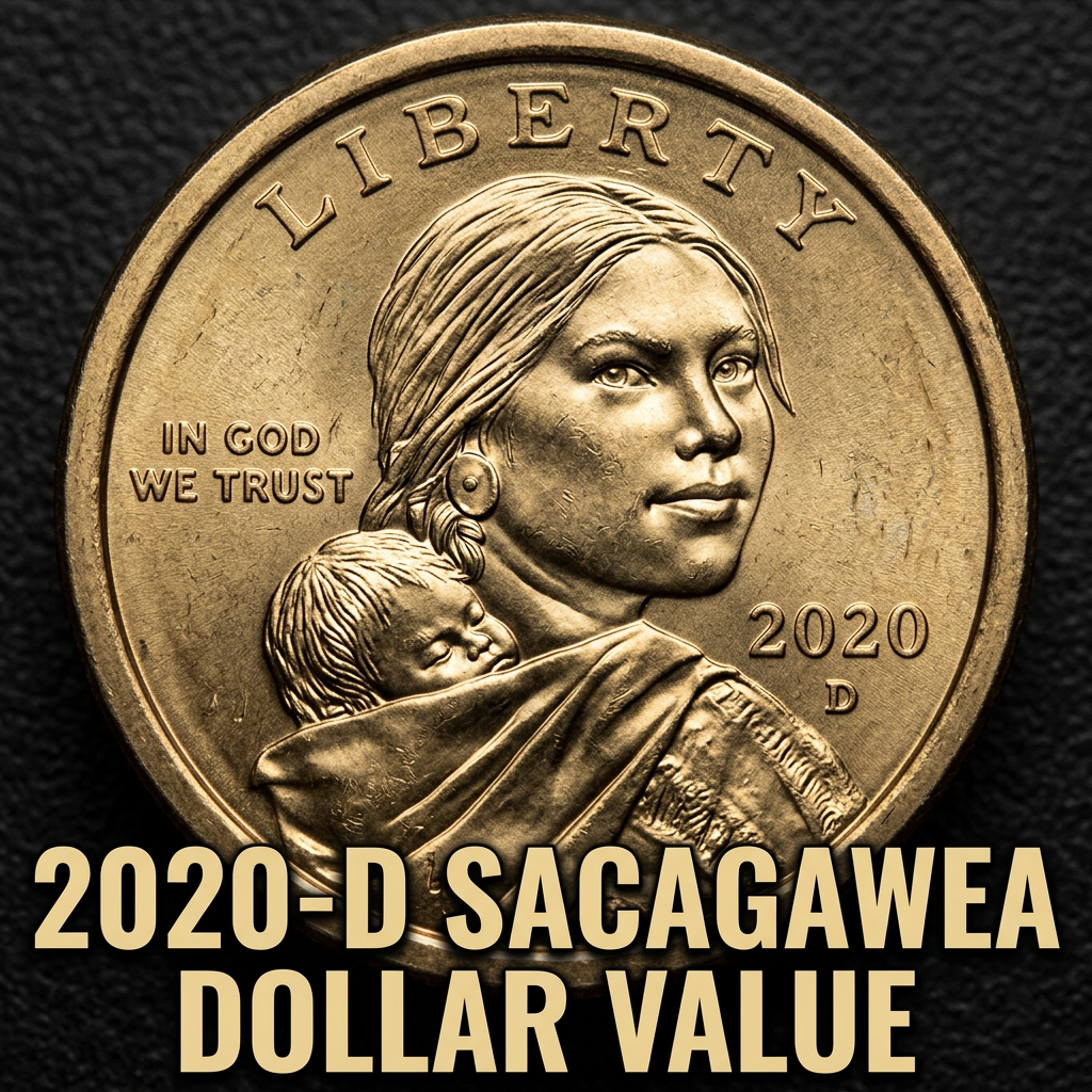2020-D Sacagawea Dollar Value and What It's Worth Today
