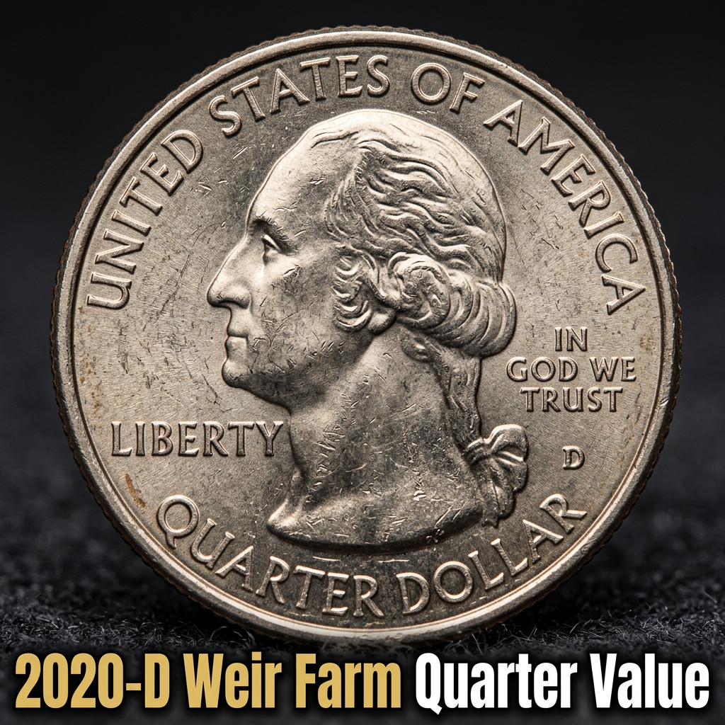 2020-D Weir Farm Quarter Value and What It's Worth Today