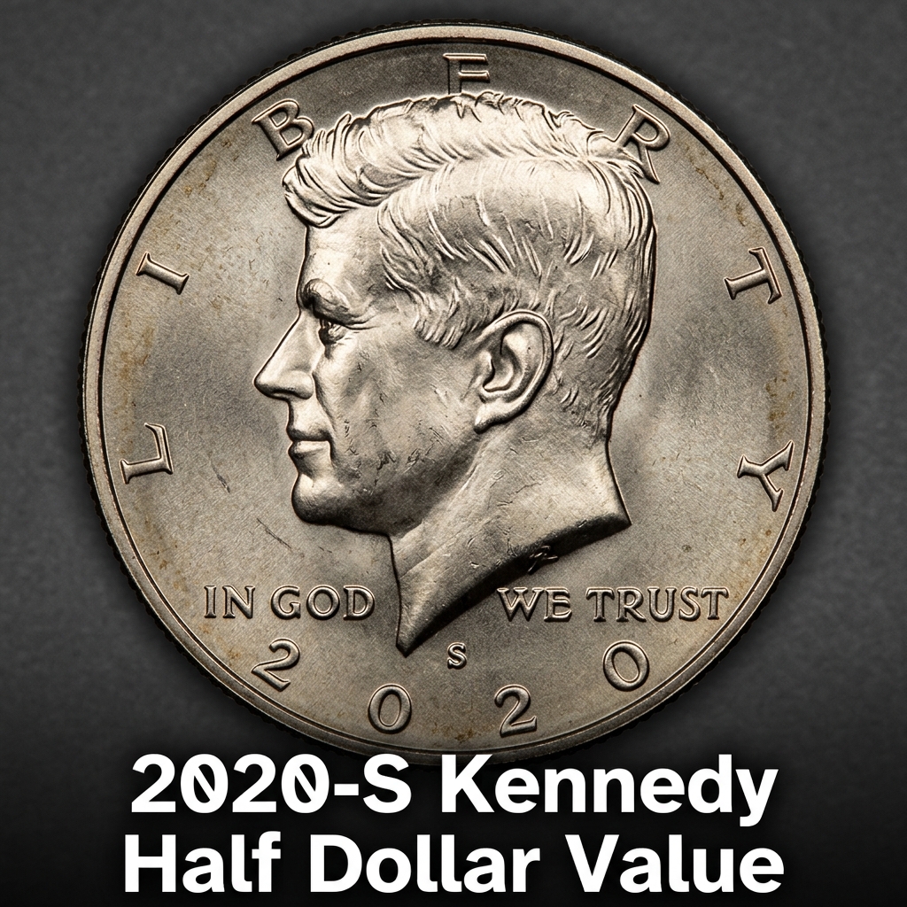 2020-S Kennedy Half Dollar Value and What It's Worth Today