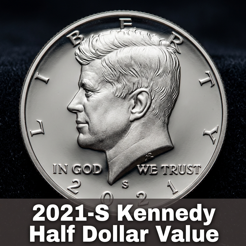 2021-S Kennedy Half Dollar Value What Is It Worth and Should You Keep It