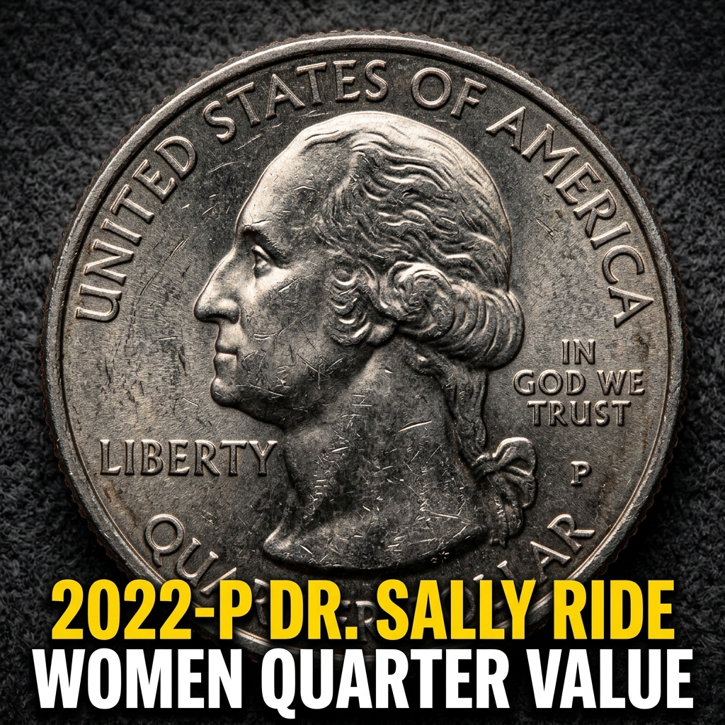 2022-P Dr. Sally Ride Women Quarter Worth More Than Face Value in These Conditions