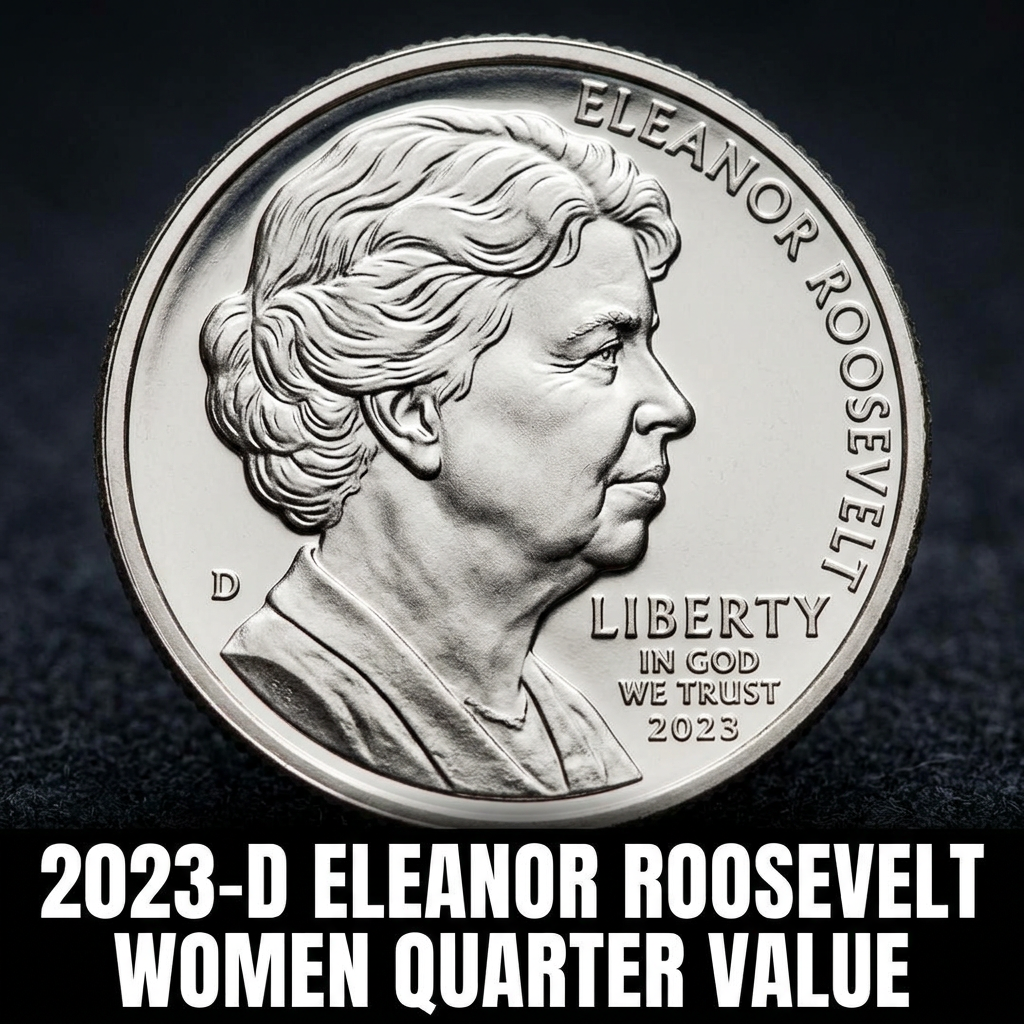 2023-D Eleanor Roosevelt Women Quarter Worth More Than You Think