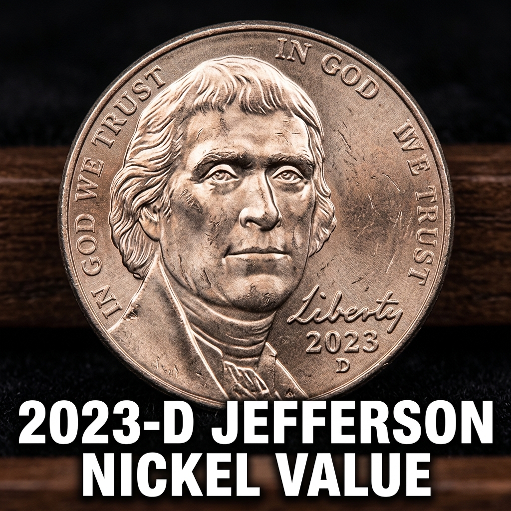 2023-D Jefferson Nickel Value and What It's Worth Today