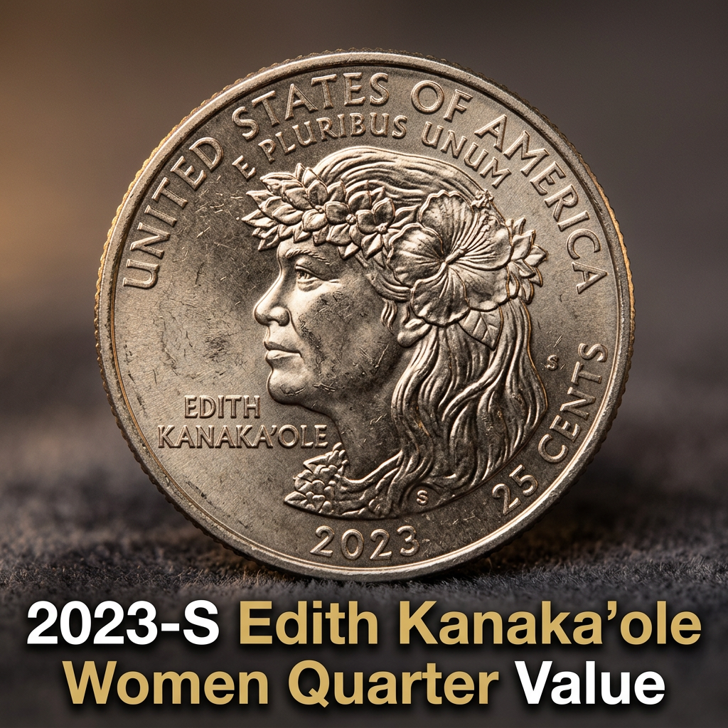 2023-S Edith Kanaka'ole Women Quarter Value and What It's Worth Today